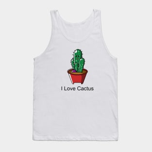 i love cactus #1 Tank Top